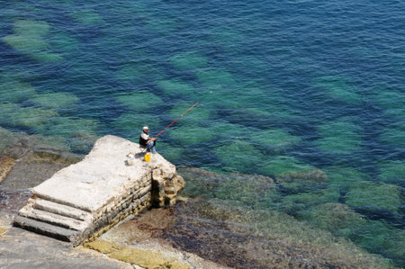 Republic of Malta, the picturesque city of Valettaの写真素材