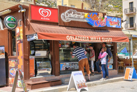 Republic of Malta, the picturesque village of Xlendiのeditorial素材