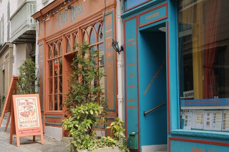 Ile de France, the picturesque old Marly le Roi のeditorial素材