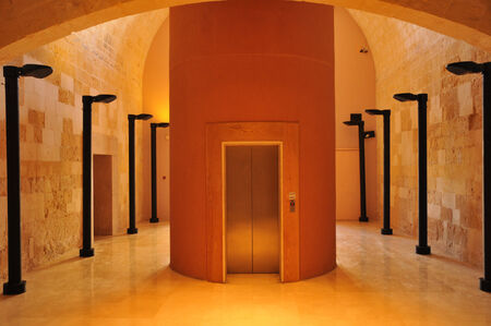 Republic of Malta, Saint James Cavalier Centre for Creatiity city of Valettaのeditorial素材