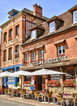 France, the picturesque city of Lyons la Foretのeditorial素材