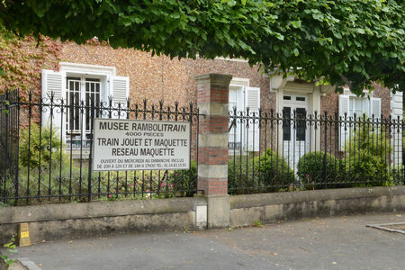 Ile de France, the city of Rambouillet in Les Yvelinesのeditorial素材