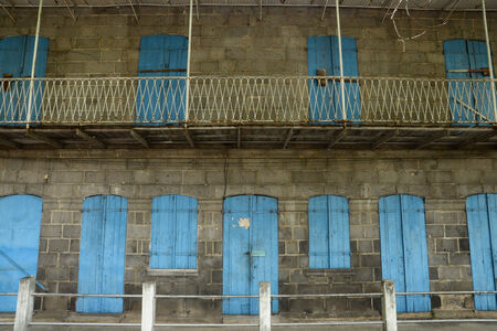 Africa, the picturesque city of Port Louis in Mauritius Republicの写真素材