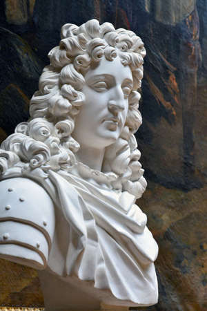 France, the battles gallery in Versailles Palace in Ile de Franceのeditorial素材