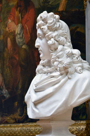 France, the battles gallery in Versailles Palace in Ile de France