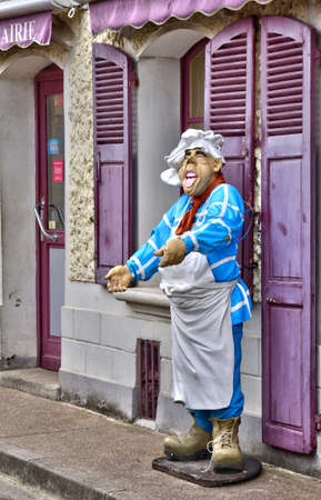 France, the picturesque city of Le Crotoy in Sommeのeditorial素材