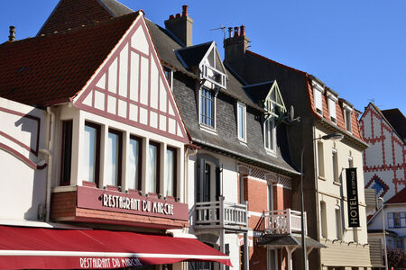 France, the picturesque city of Le Touquet Paris Plageのeditorial素材
