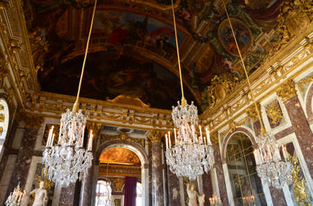 France, the Versailles Palace in Ile de Franceのeditorial素材