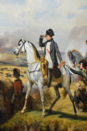 France, the battles gallery in Versailles Palace in Ile de Franceのeditorial素材