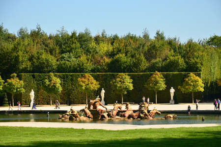 France, the Versailles Palace in Ile de Franceのeditorial素材