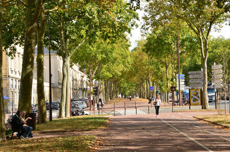 Ile de France, the picturesque city of Versaillesのeditorial素材