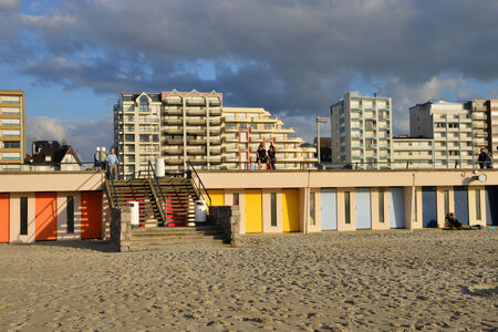 France, the picturesque city of Le Touquetのeditorial素材