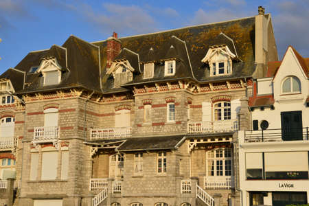 France, the picturesque city of Le Touquetのeditorial素材