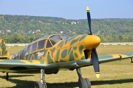 France, the air show of Verneuil sur Seineのeditorial素材