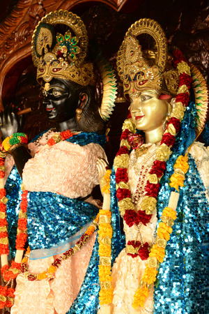 Africa, the Grand Bassin indian temple in Mauritius Islandのeditorial素材