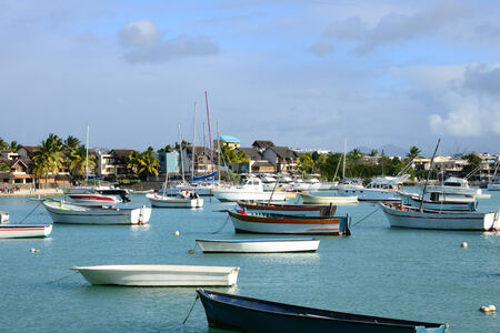 Africa, the great bay coast in Mauritius Islandのeditorial素材