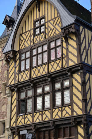 France, the city of Amiens in Sommeのeditorial素材