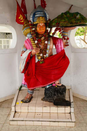 Mauritius, the picturesque village hindu temple of Flacqの写真素材