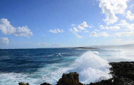 Mauritius, the picturesque lighthouse island in Mahebourg aera