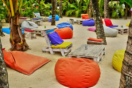 Africa, the picturesque area of la Pointe aux canonniers in Maritiusの写真素材