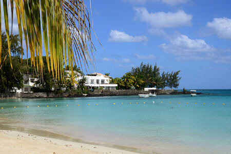Mauritius, the picturesque village of Pereybereのeditorial素材