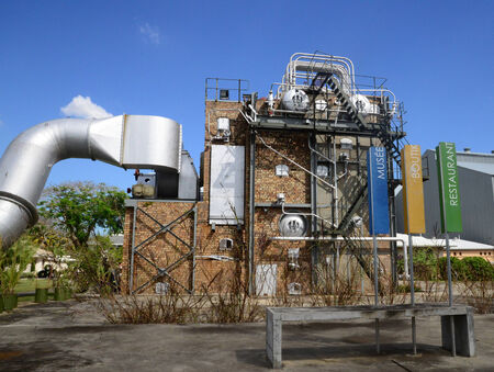 Africa, sugar adventure museum of Pamplemousses in Mauritiusのeditorial素材