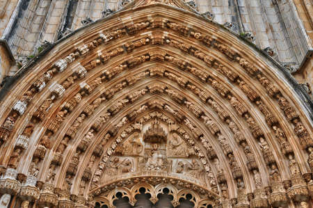 the historical monastery of Batalha in Portugalのeditorial素材