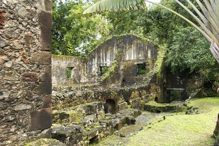 France, La Pagerie museum in Les Trois Ilets in Martiniqueの写真素材