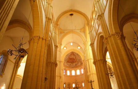 Bourgogne, the picturesque basilica of Paray le Monialのeditorial素材