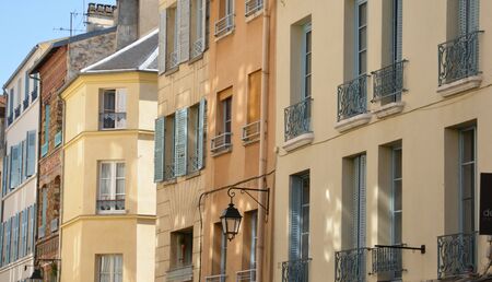 Ile de France, the picturesque city of Saint Germain en Layeの写真素材