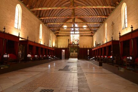 France, the old and hospices of Beauneのeditorial素材