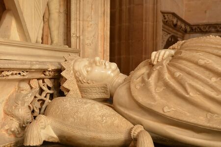 France, the Brou monastery of Bourg en Bresse in Ainのeditorial素材