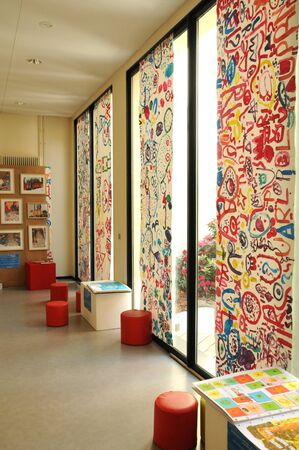 ile de france, the multimedia library of les mureauxのeditorial素材