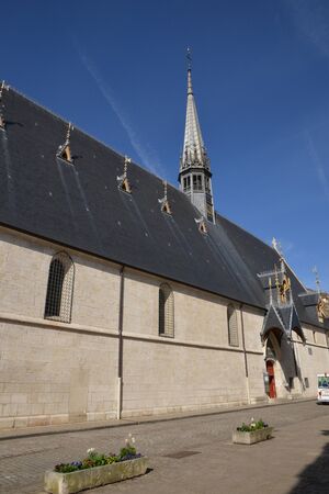 France, the old and hospices of Beauneのeditorial素材