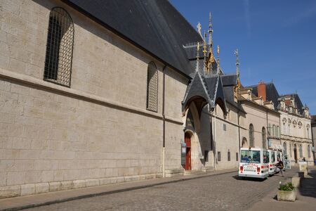 France, the old and hospices of Beauneのeditorial素材