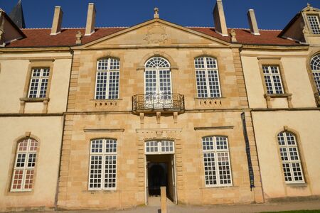 Bourgogne, the picturesque city of Paray le Monialのeditorial素材