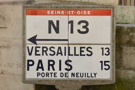 Ile de France, the picturesque city of Saint Germain en Layeの写真素材