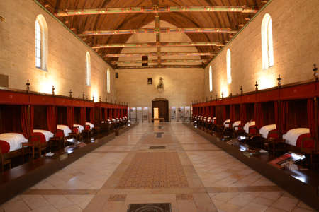 France, the old and hospices of Beauneのeditorial素材