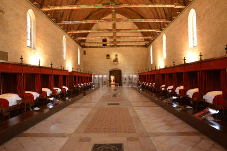 France, the old and hospices of Beauneのeditorial素材