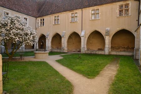 France, the Brou monastery of Bourg en Bresse in Ainのeditorial素材
