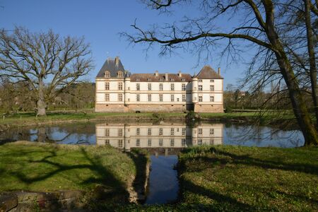France, the picturesque castle of Cormatin in Saone et Loireのeditorial素材