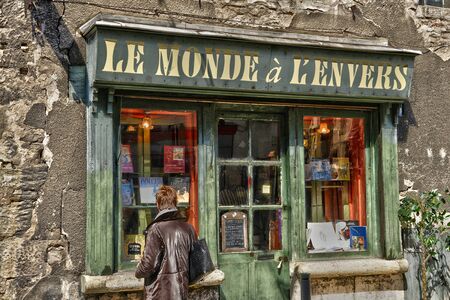 France, the picturesque city of La Charite sur Loire in Bourgogne