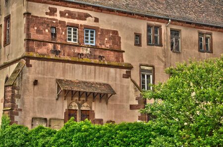 France, the picturesque old castle of Saverne in alsaceのeditorial素材