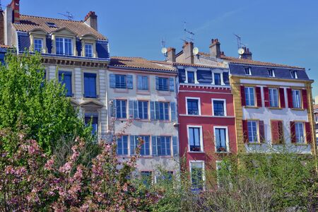 France, the picturesque city of Macon in Saone et Loireの写真素材