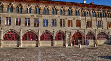 France, the picturesque abbey of Cluny in Saone et Loireのeditorial素材