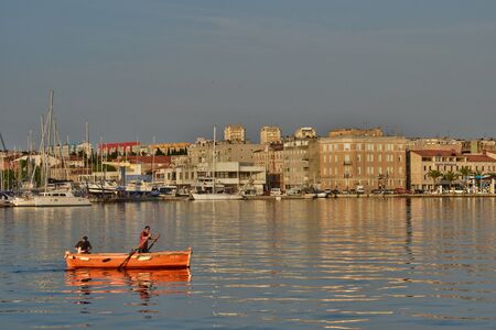Croatia, the picturesque city of Zadar in Balkanのeditorial素材