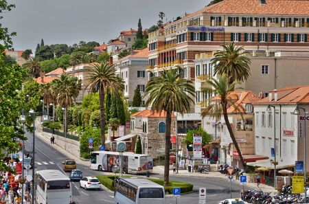 Croatia, the old and picturesque city of Dubrovnikのeditorial素材