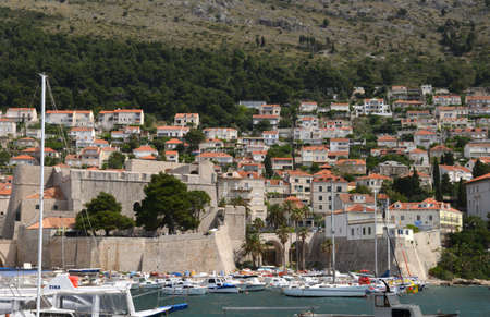 Croatia, the old and picturesque city of Dubrovnikのeditorial素材