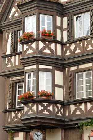 France, the picturesque city of Saverne in alsaceの写真素材