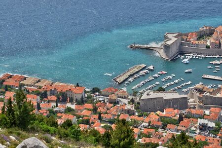 Croatia, the old and picturesque city of Dubrovnik